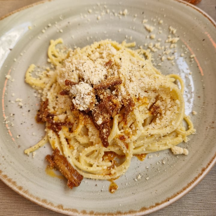 photo of Rifugio Romano Carbonara vegana shared by @feddyfede on  11 Jan 2023 - review