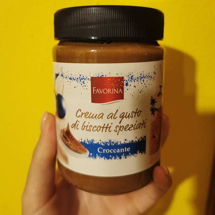photo of Favorina crema al gusto di biscotti speziati croccante shared by @beab04 on  29 Nov 2022 - review