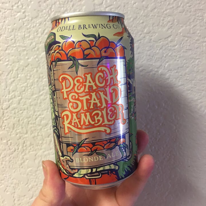 photo of Odell Brewing Co. Peach Stand Rambler Blonde Ale shared by @lisseatsplants on  05 Jun 2020 - review