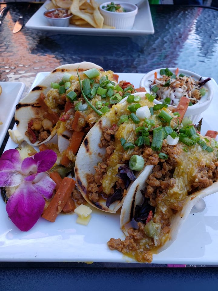 photo of The Tilted Tiki Beyond Beef Tilted Tacos shared by @jenicalyonclapsaddle on  28 Sep 2019 - review