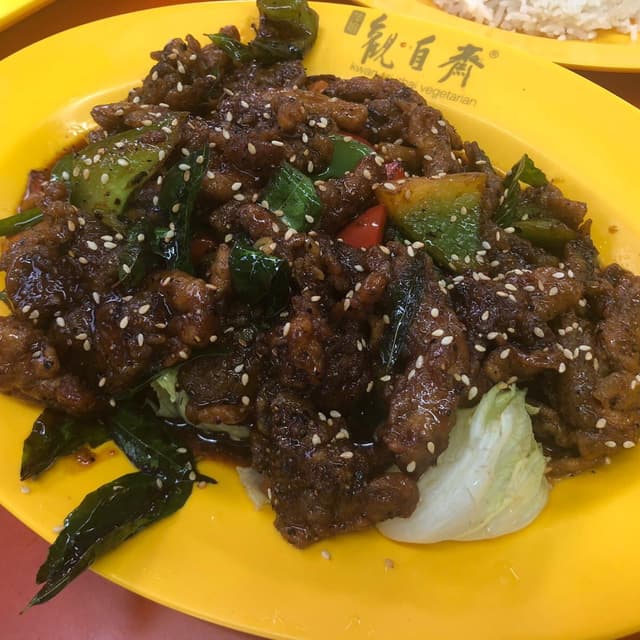 Foto del piatto “Black pepper mushroom”