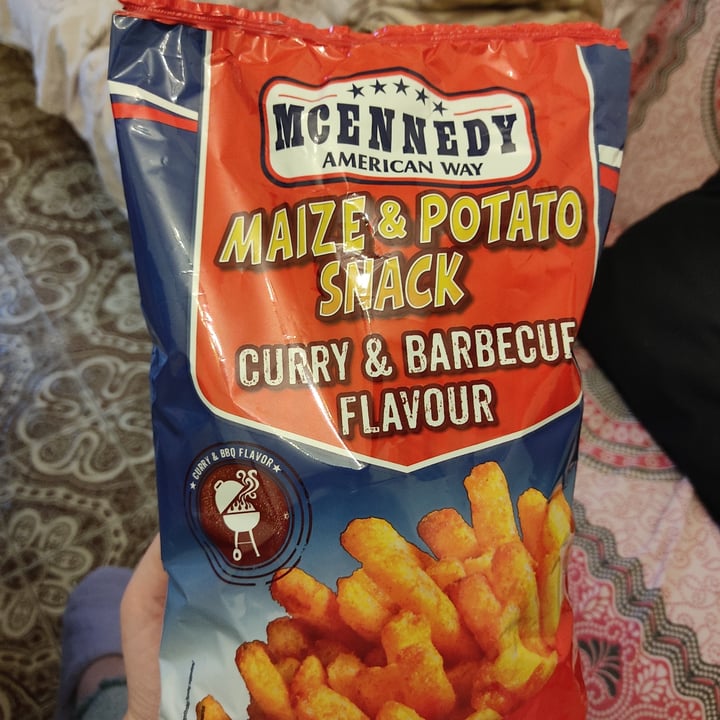 photo of Mcennedy Maize and potato snack Curry and Barbecue flavor shared by @chiarin94 on  16 Feb 2022 - review