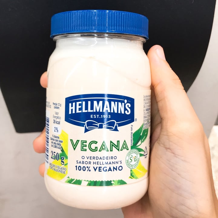photo of Hellmann’s Hellman’s Vegan Mayonnaise shared by @barbaraannitza on  16 Jul 2021 - review