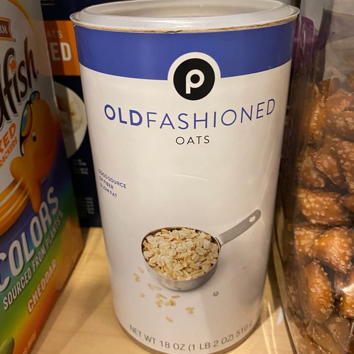 photo of Publix Old Fashioned Oats shared by @isabellaferri on  19 Mar 2022 - review
