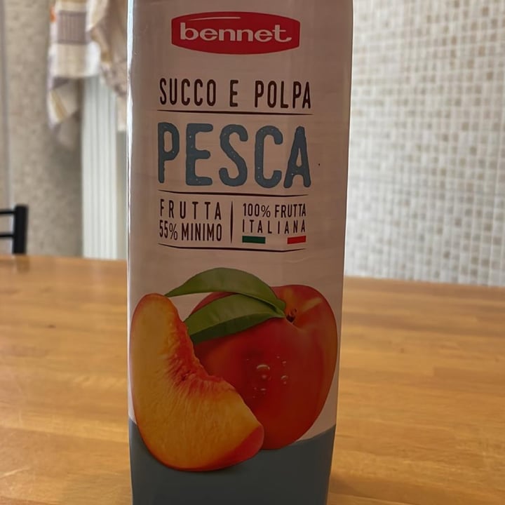 photo of Bennet Succo e polpa di pesca shared by @franci- on  23 Apr 2022 - review