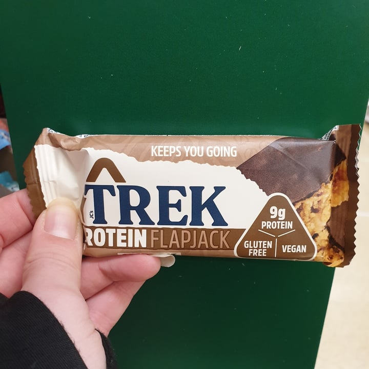 photo of TREK Protein Flapjack (Cocoa Oat) shared by @carlottaclare on  17 Nov 2020 - review