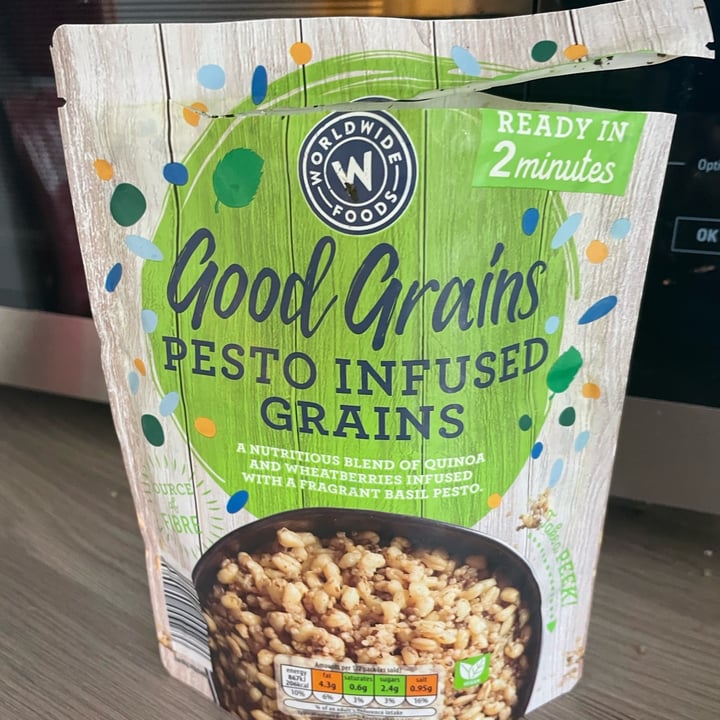 review photo of Worldwide foods Good grains pesto infused grains shared by @fergul on 06 Jul 2022 - review
