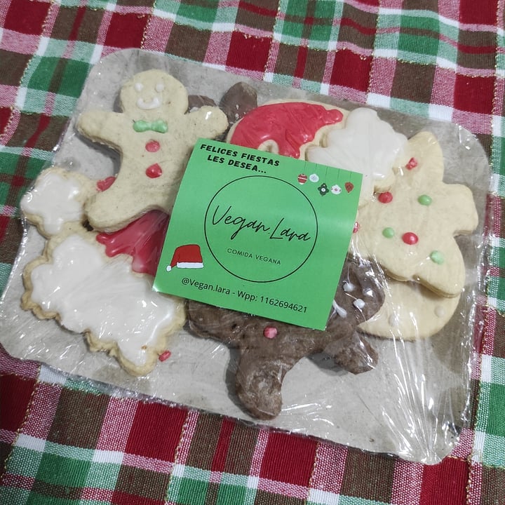 photo of Vegan Lara Cookies Navideñas shared by @eduzinn on  26 Dec 2021 - review