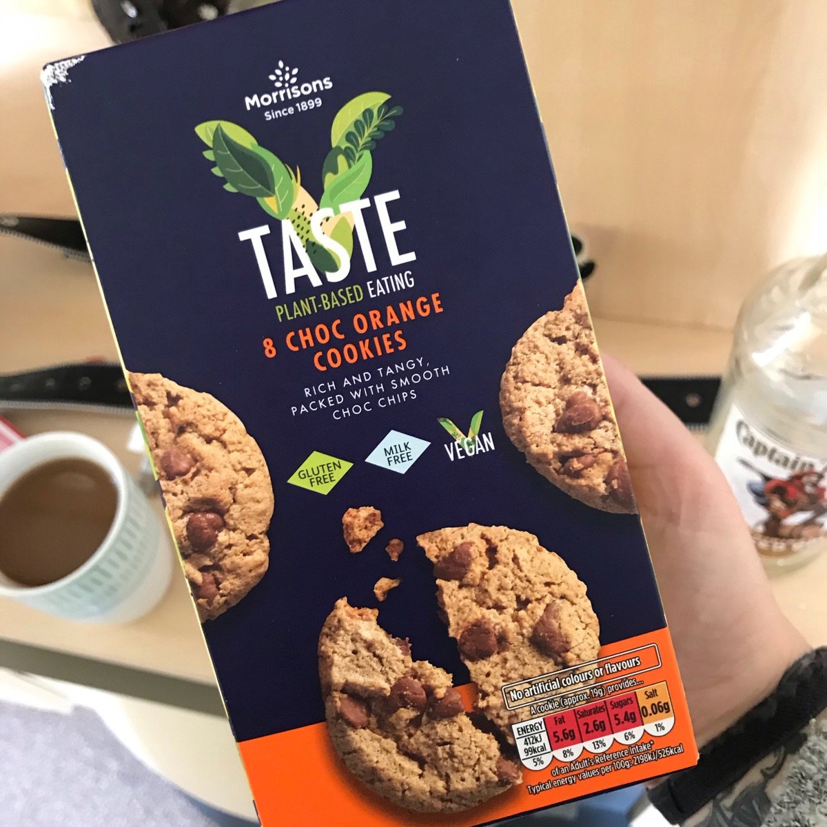 Morrisons Choc Orange Cookies Reviews abillion