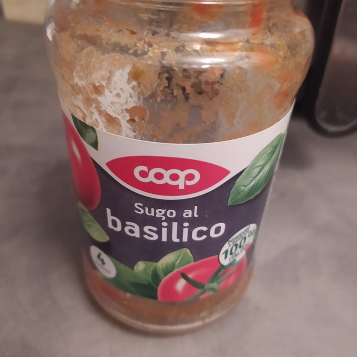 photo of Coop Sugo al basilico shared by @valy on  10 Nov 2022 - review