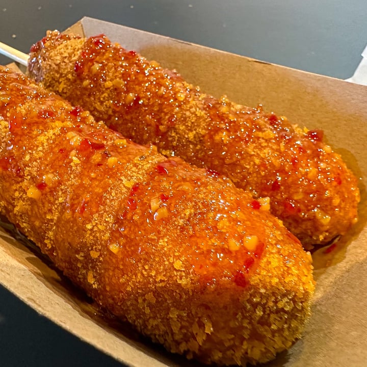 review photo of Chungchun Kogo Coreen Hotdog vegan shared by @vbolieuv on 30 Oct 2022 - review