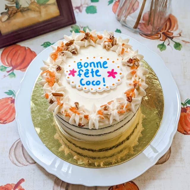 Foto do prato “Carrot Cake”