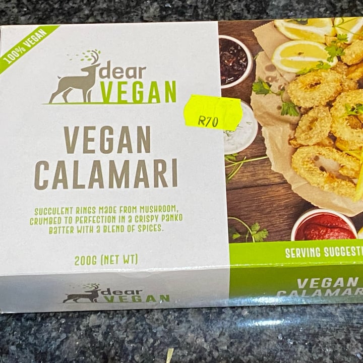 photo of Dear Vegan Vegan calamari shared by @sugarfreesammy on  29 Oct 2022 - review