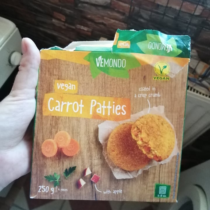 photo of Vemondo Carrot patties shared by @imola on  16 Sep 2022 - review