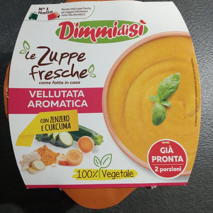 photo of Dimmidisi zuppe fresche vellutata zenzero e curcuma shared by @ante on  11 Feb 2022 - review