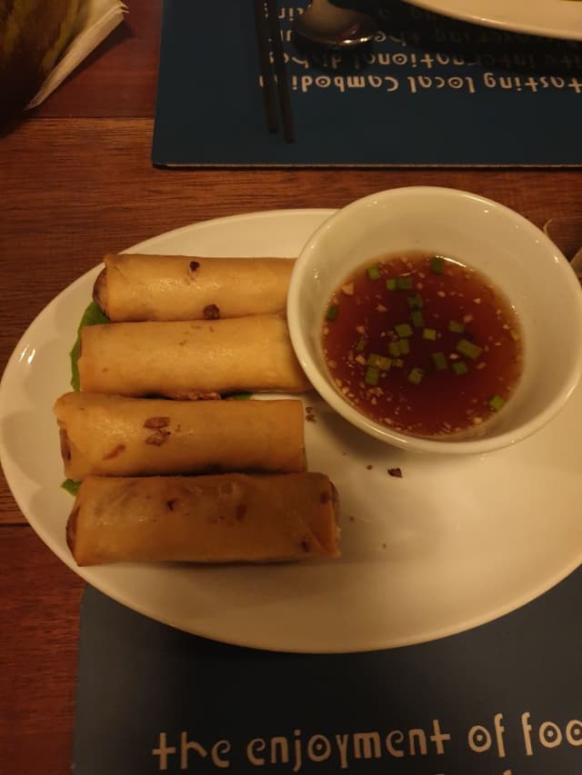 Photo du plat “Fried Vegetable Spring Rolls”