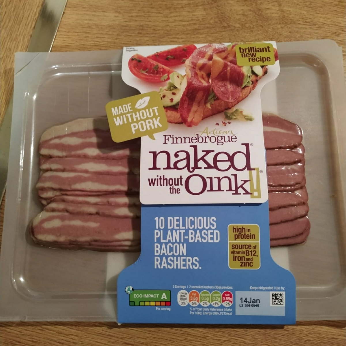 Naked bacon from Finnebrogue - Vegan Product Reviews & Ratings | abillion