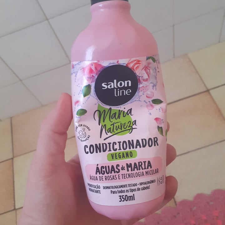 photo of Salon line Condicionador Maria Natureza Óleos milenares shared by @ribeiro on  08 Jul 2021 - review