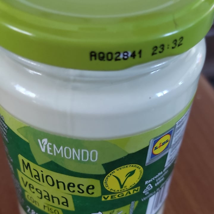 photo of Vemondo Maionese vegana con riso shared by @francescavegana on  09 Mar 2022 - review