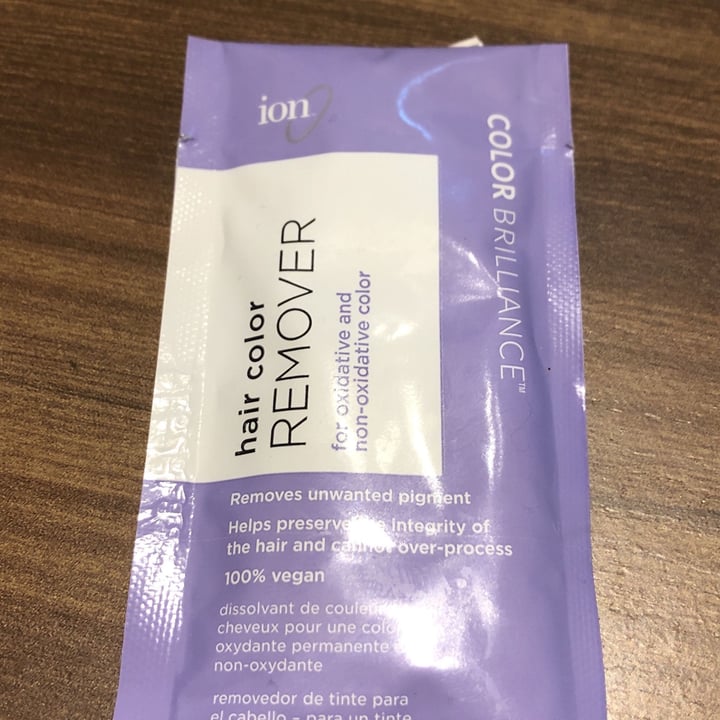 photo of Ion Professional Products Hair color remover shared by @camilaturner on  29 Jun 2022 - review
