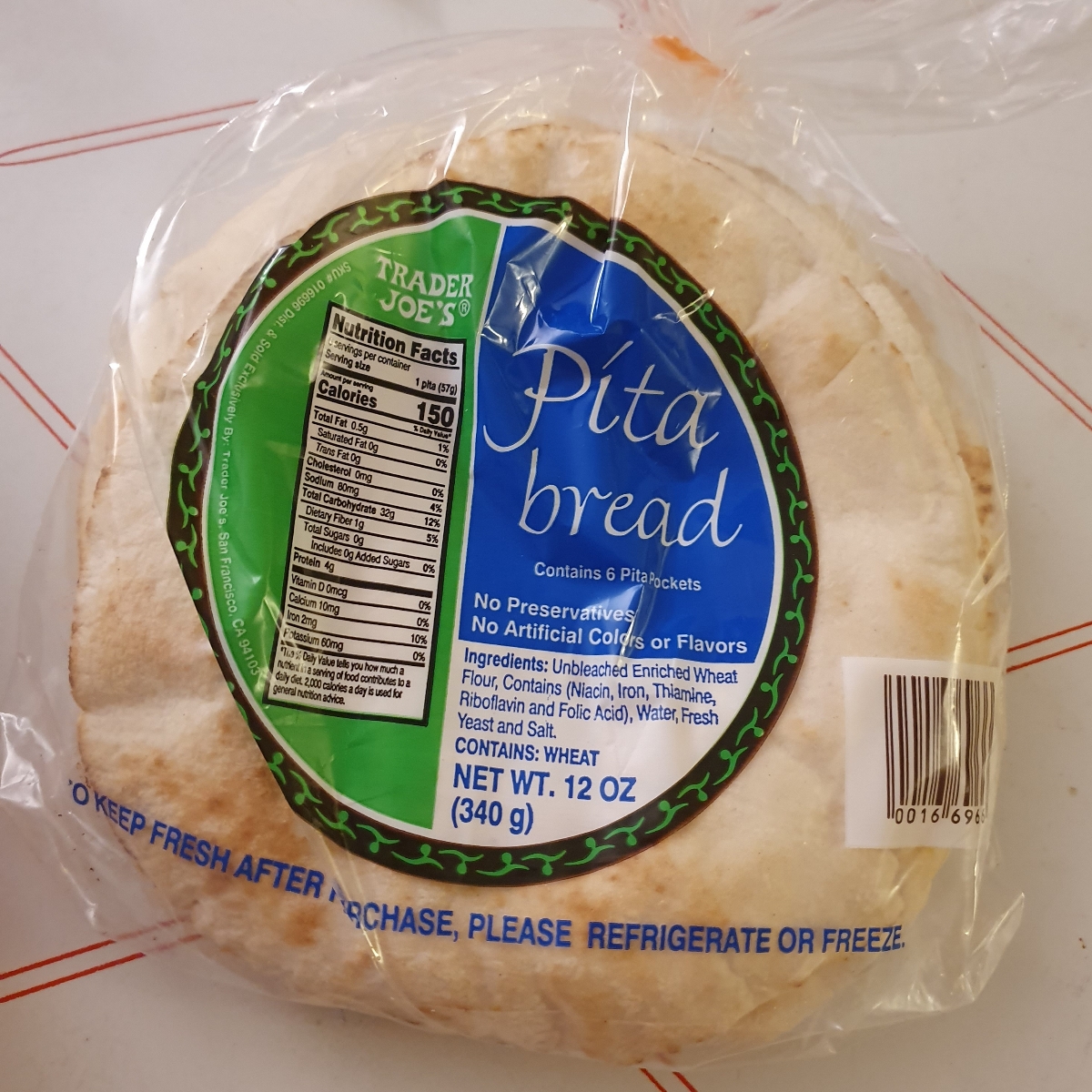 P I T A Pita Perfect Petite Clusters Pita, 4 inch -- 36 per case.