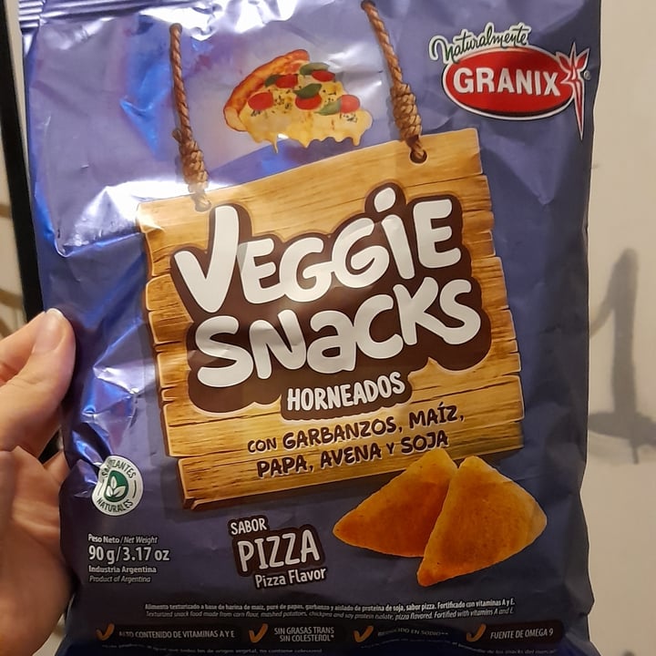 photo of Veggie snacks veggie snacks sabor pizza shared by @lucianafiorella1 on  01 Apr 2022 - review