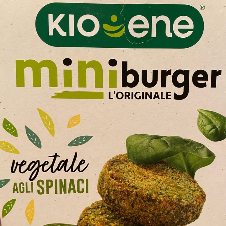 review photo of Kioene Mini Burger Vegetale Agli Spinaci shared by @saraubbiali on 15 Jan 2022 - review