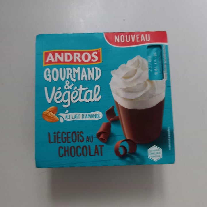 review photo of Andros Chocolat liégeois vegetal shared by @touti on 17 Sep 2021 - review
