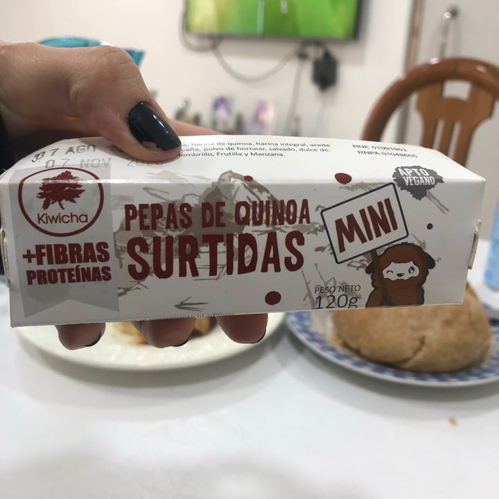 photo of Kiwicha Pepas de quinoa Surtidas Mini shared by @tamialegre on  19 Aug 2020 - review