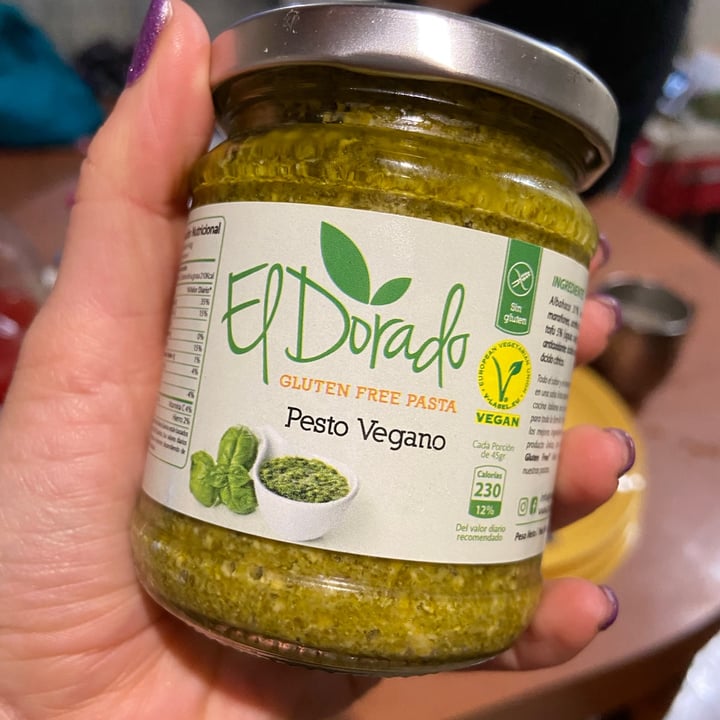 photo of El Dorado Gluten Free Pasta Pesto vegano shared by @vale2cq on  22 Jul 2021 - review