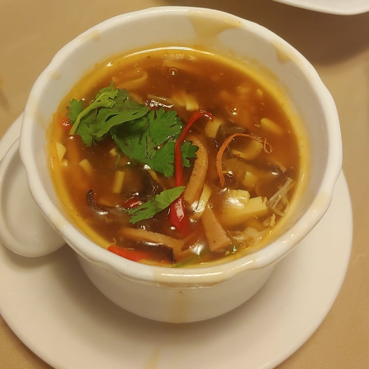 photo of Eight Treasures Hot and sour soup shared by @vegananu on  10 Jan 2021 - review