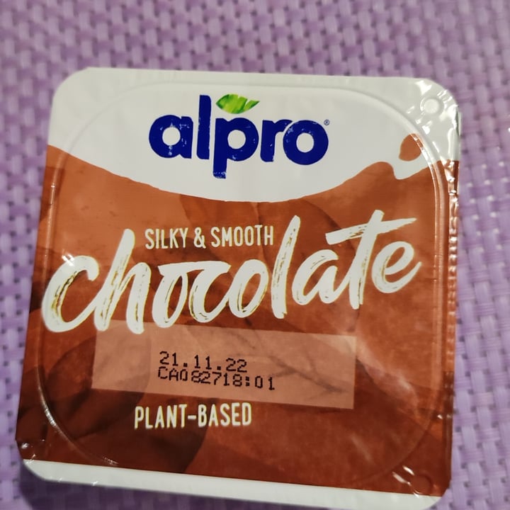 photo of Alpro Devilishly Dark Chocolate Plant-based Dessert shared by @brontilloveg on  29 Apr 2022 - review