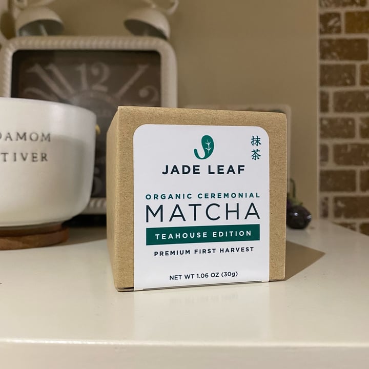 photo of Jade Leaf Teahouse Edition- Organic Ceremonial Grade Matcha shared by @yarilovezzucchini on  11 Oct 2022 - review