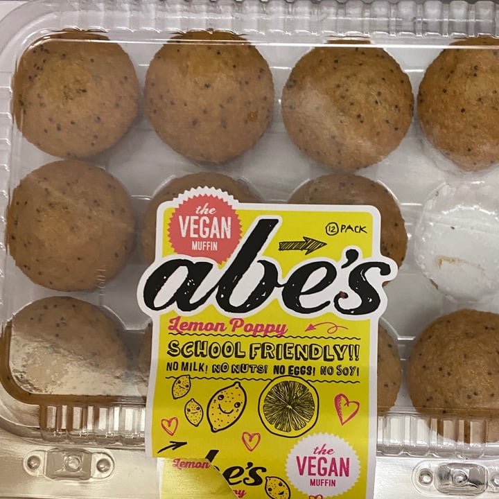 photo of Abe's Vegan Muffins Lemon Poppy Muffins shared by @alexandrasolum on  27 Jul 2021 - review