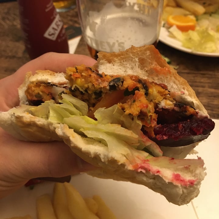 photo of Anglers Rest Veggie Burger shared by @scottofsherwood on  02 Mar 2020 - review