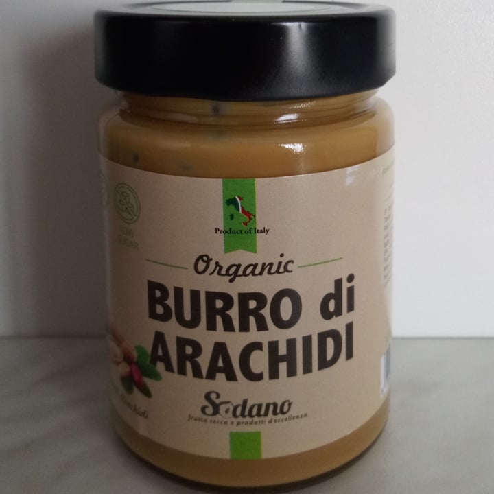 photo of Sodano group Organic Burro di Arachidi shared by @simonapapagna on  16 Apr 2022 - review