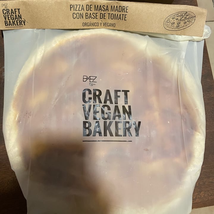 photo of Craft Vegan Bakery Pizza Masa Madre Con Tomate Organico shared by @gabbyta on  25 May 2022 - review