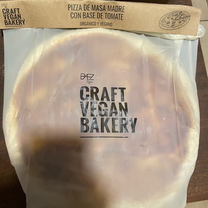 review photo of Craft Vegan Bakery Pizza Masa Madre Con Tomate Organico shared by @gabbyta on 25 May 2022 - review