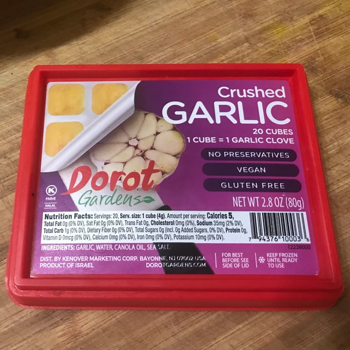 photo of Dorot Gardens Crushed Garlic shared by @missannethropi on  08 Apr 2022 - review