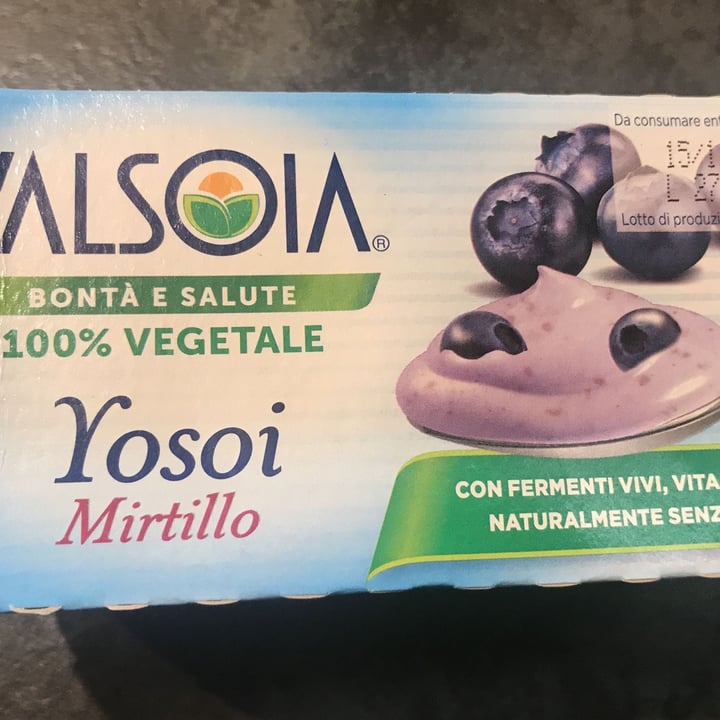 photo of Valsoia Yogurt ai Mirtilli shared by @agapanto on  17 Oct 2022 - review