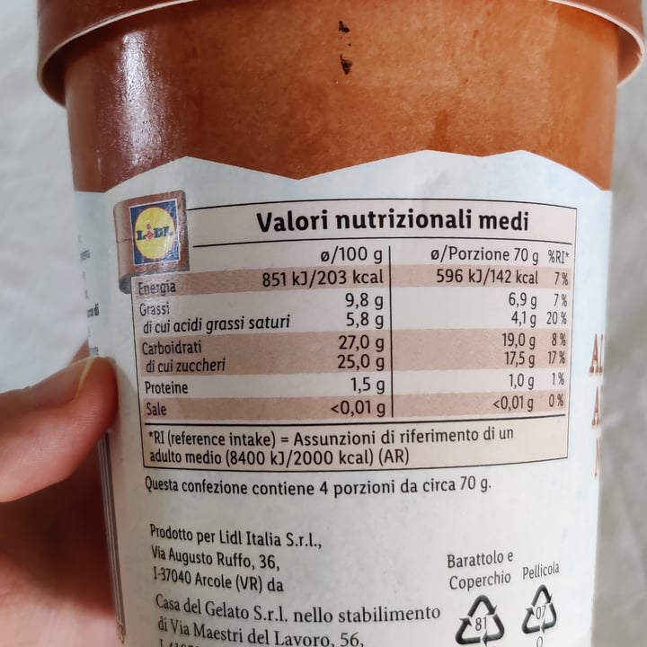 review photo of Gelatelli Gelato al burro di arachidi e nocciola shared by @annabatt on 27 Jun 2022 - review
