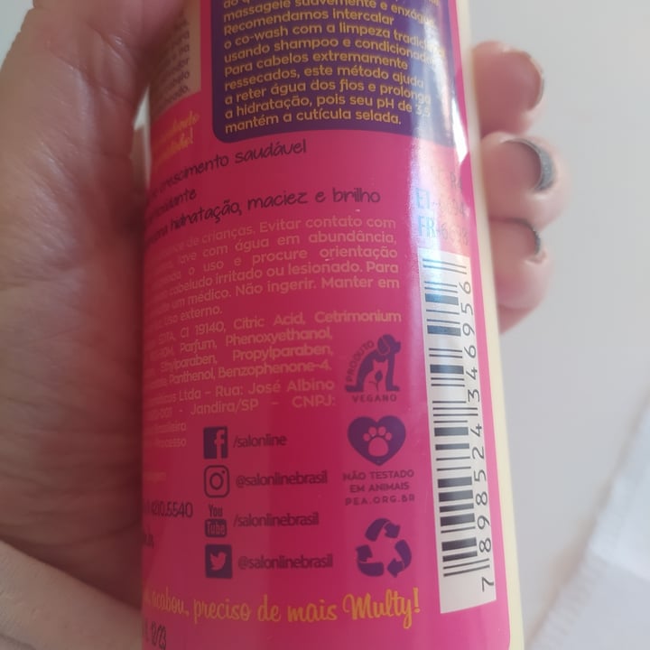 photo of Salon line Multy- Creme Multi Funcional shared by @kathydupont on  13 Jul 2021 - review
