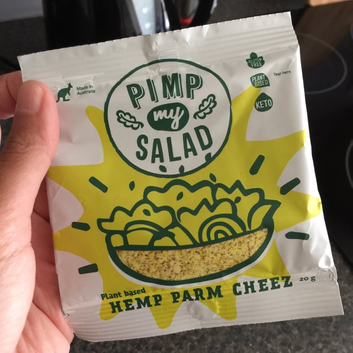 photo of Pimp My Salad Hemp Parmesan Cheeze shared by @julesbateman on  26 Jul 2020 - review
