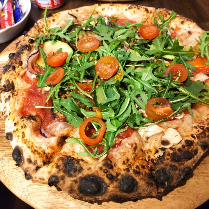 review photo of Sliced Wood Fired Pizza Pizza veggie shared by @maryd9 on 13 Apr 2022 - review