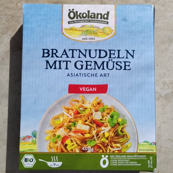 photo of Ökoland Bratnudeln mit Gemüse shared by @bluesoul on  11 Jun 2022 - review
