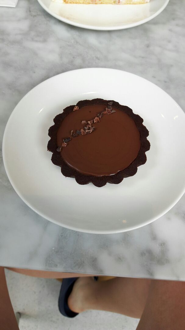 photo of Lady M Orchard Central Vegan Chocolate Tart shared by @darkchocoholic on  25 May 2019 - review