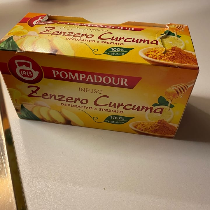 photo of Pompadour Infuso zenzero e curcuma shared by @mimulin on  15 Oct 2022 - review