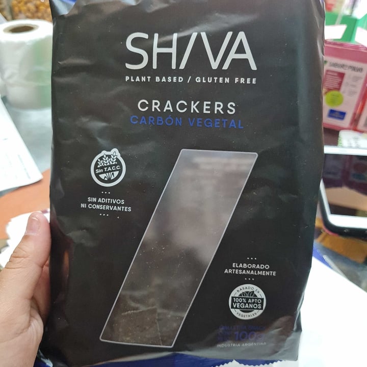 photo of Shiva Crackers Carbon Vegetal shared by @camilxgar on  24 Feb 2022 - review