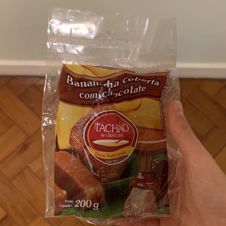 review photo of Tachão de Ubatuba Bananinha coberta com chocolate shared by @anaescaleira on 04 May 2022 - review