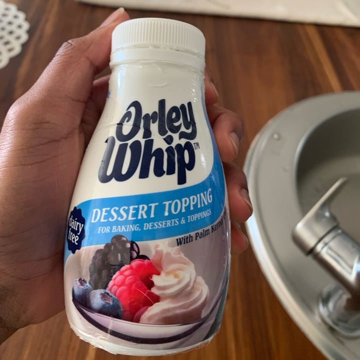 photo of Orley Whip Dairy-Free Cream Dessert Topping shared by @myuoor on  06 Jan 2022 - review